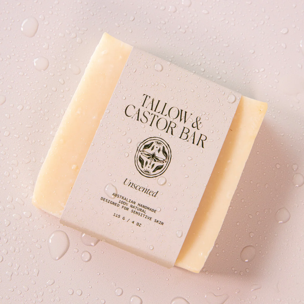 Naked Tallow Tallow & Castor Bar Unscented