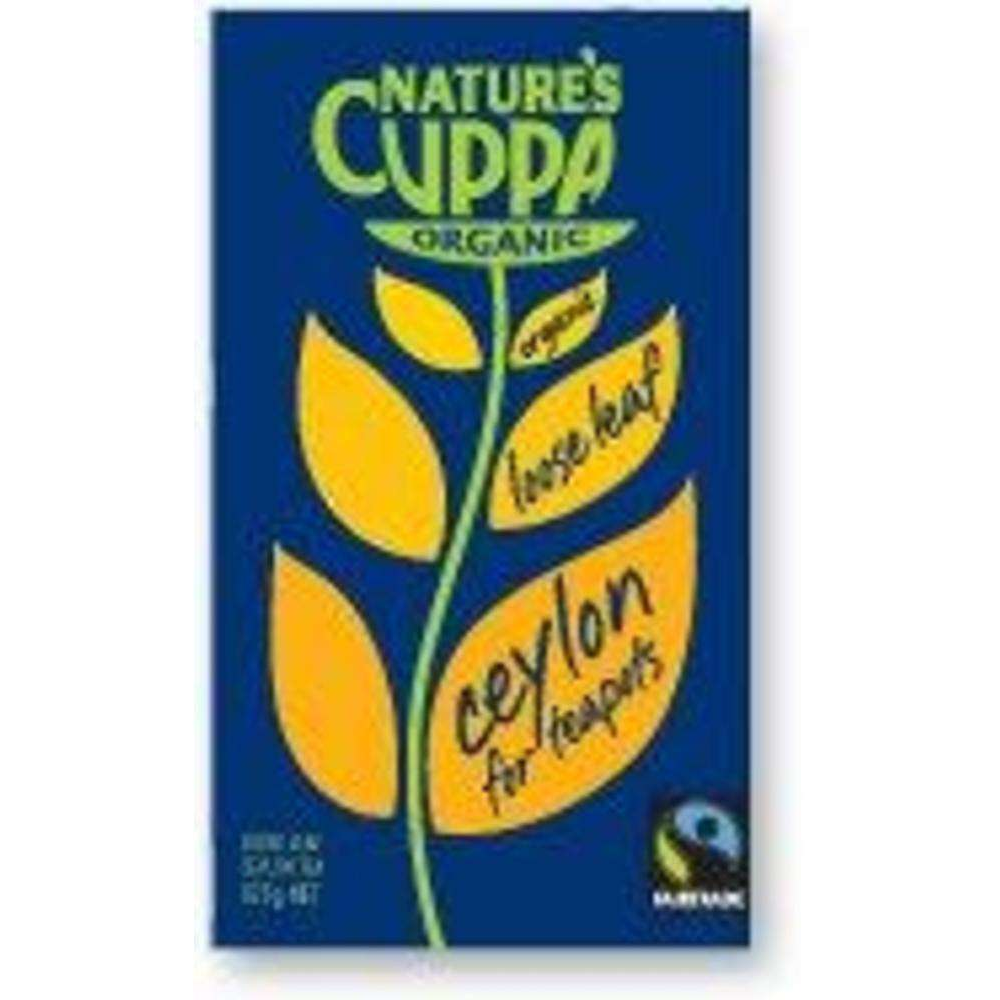 Nature's Cuppa Tea Leaf Black Organic