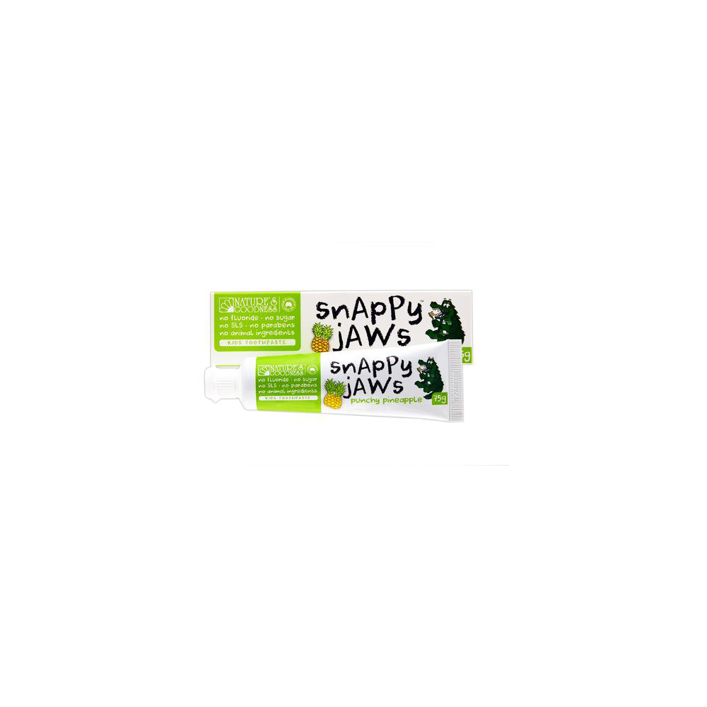 Nature's Goodness Snappy Jaws Toothpaste Pineapple