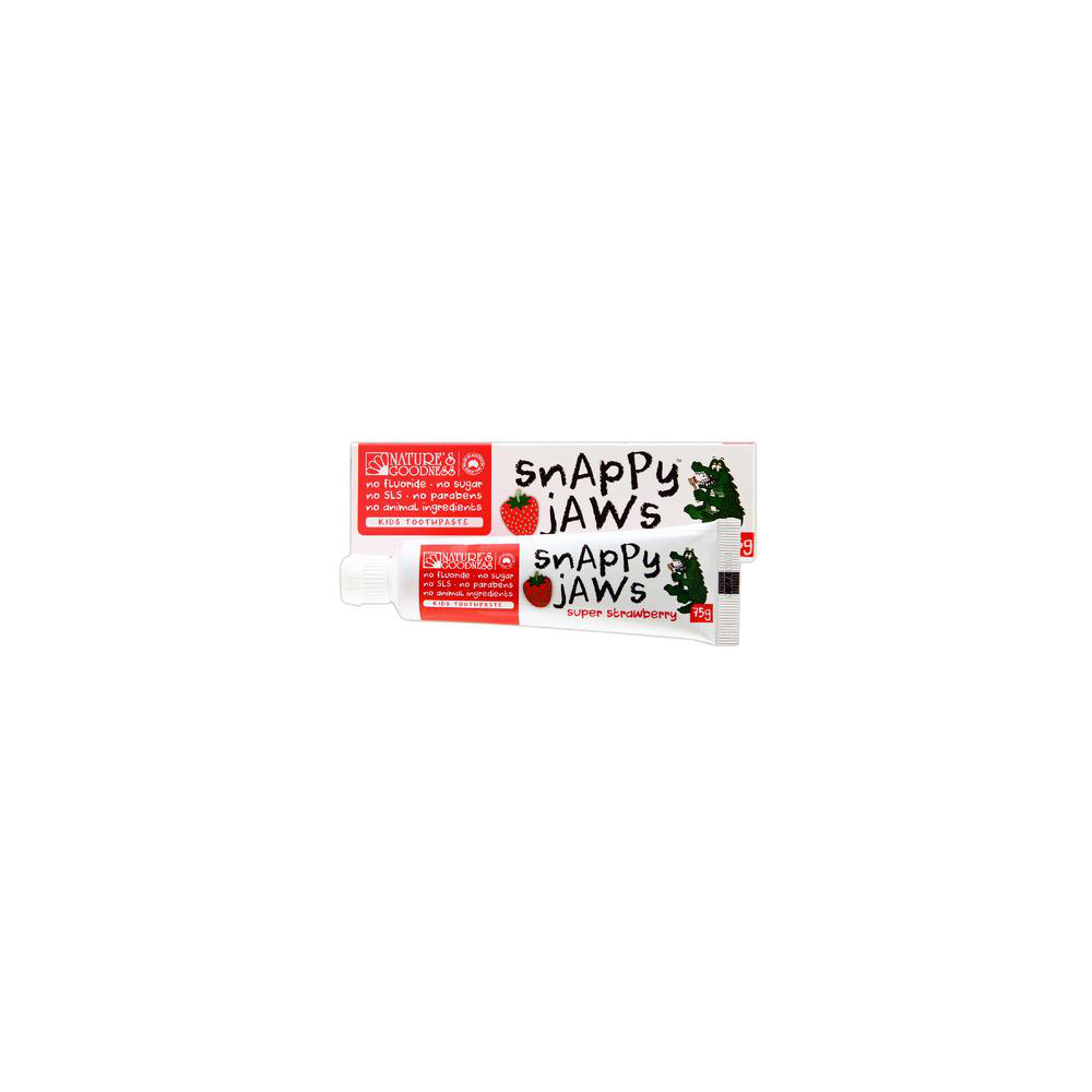 Nature's Goodness Snappy Jaws Toothpaste Strawberry