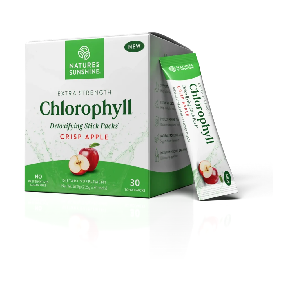 Nature's Sunshine Extra Strength Chlorophyll (2.25g Sachets)