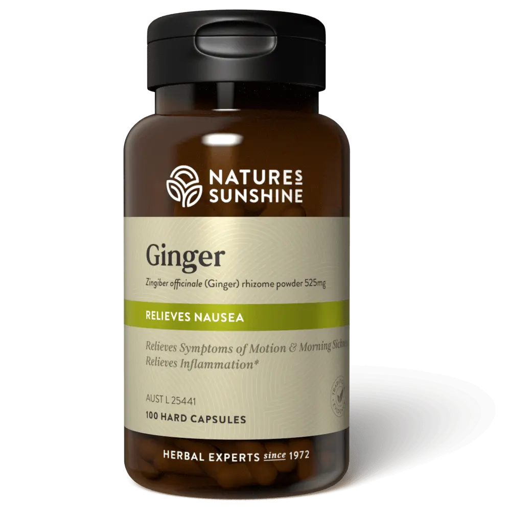 Nature's Sunshine Ginger 525mg