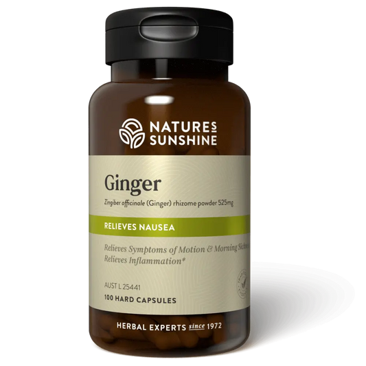 Nature's Sunshine Ginger 525mg