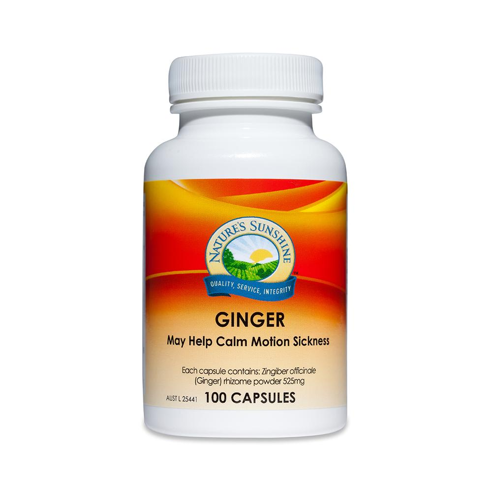 Nature's Sunshine Ginger 525mg