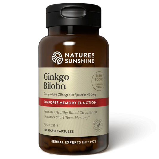 Nature's Sunshine Ginkgo Biloba 420mg