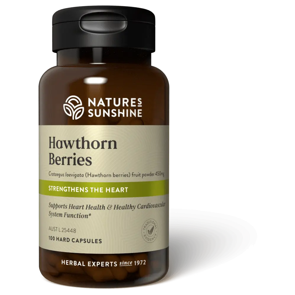 Nature's Sunshine Hawthorn Berries 450mg