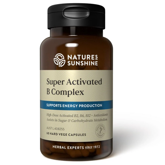 Nature's Sunshine Super Activated B Complex 60c