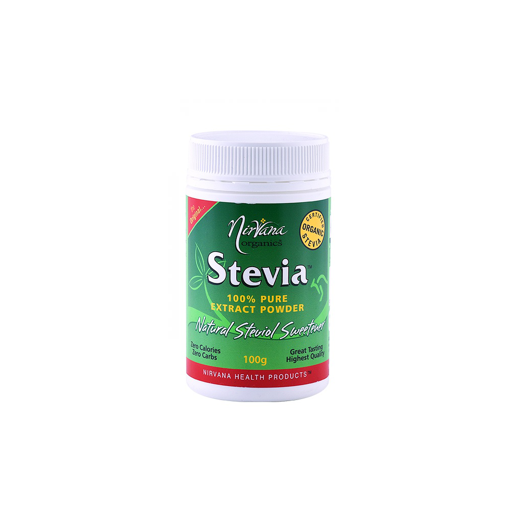 Nirvana Organics Stevia 100% Pure Extract Powder