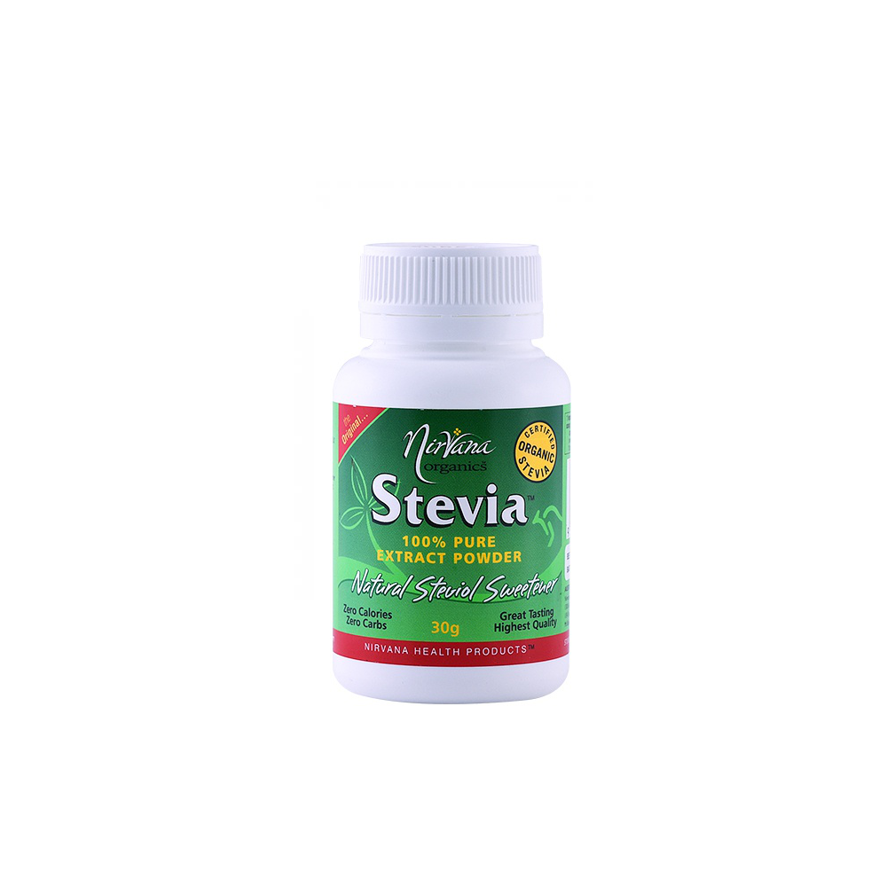 Nirvana Organics Stevia 100% Pure Extract Powder