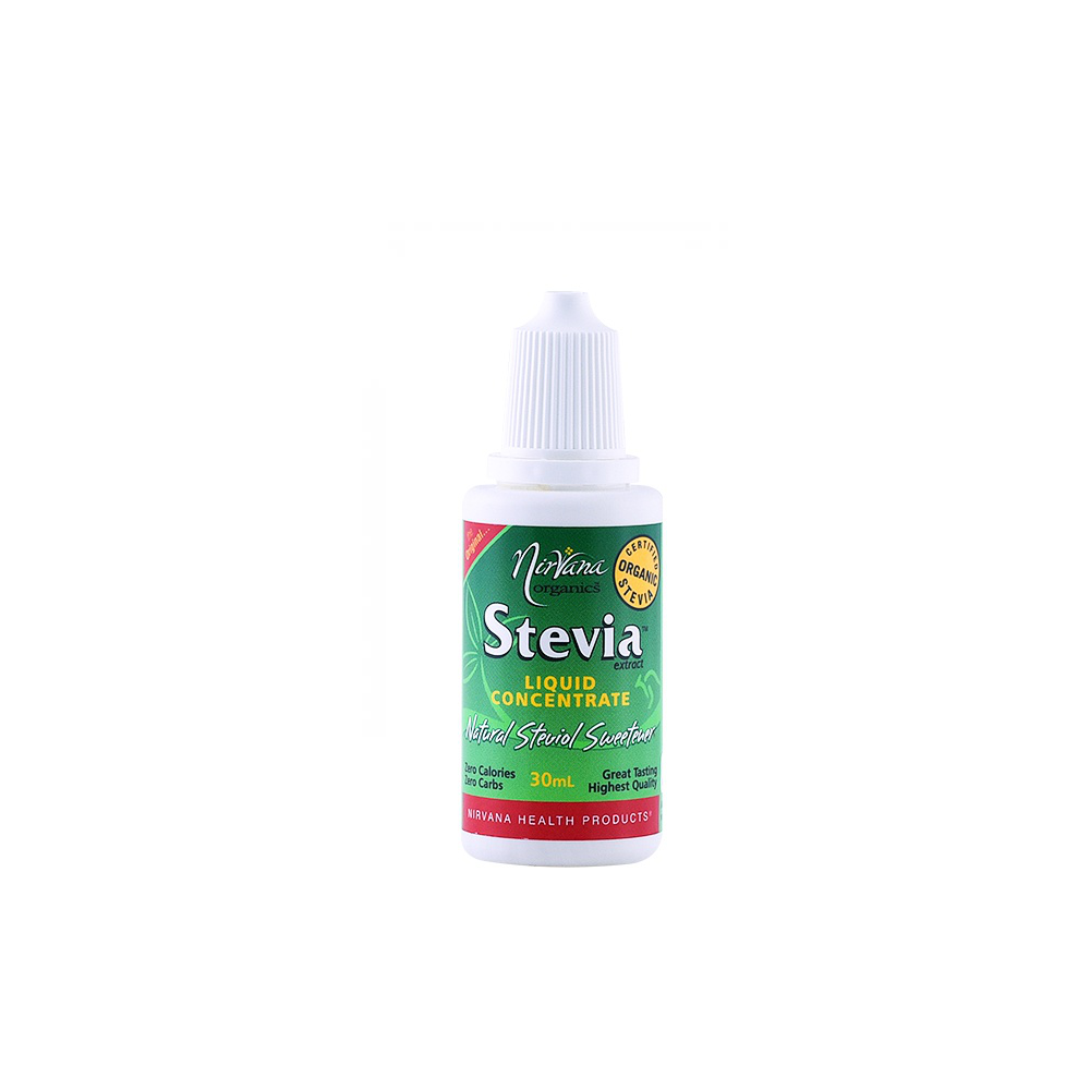 Nirvana Organics Stevia Liquid