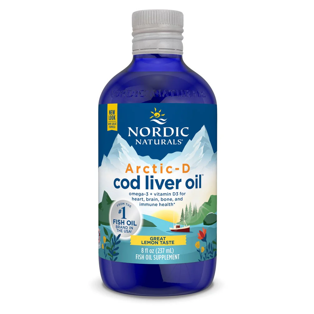 Nordic Naturals Arctic-D Cod Liver Oil Liquid