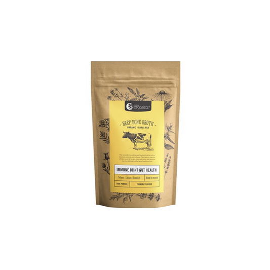 NutraOrganics Beef Bone Broth Powder Turmeric