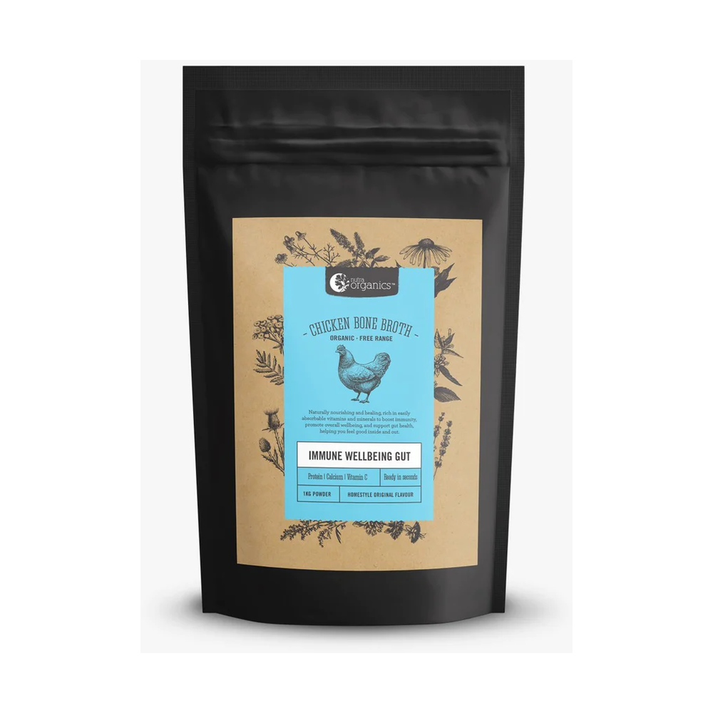 NutraOrganics Chicken Bone Broth Powder Homestyle Original