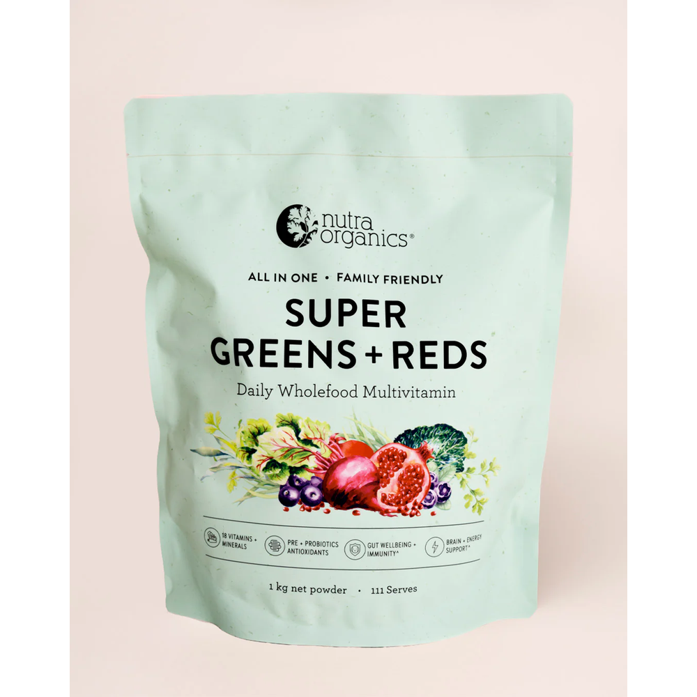 NutraOrganics Super Greens & Reds