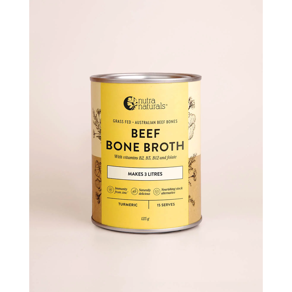 Nutra Naturals Beef Bone Broth Powder Turmeric