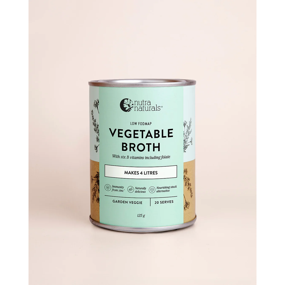Nutra Naturals Vegetable Broth Powder Garden Veggie