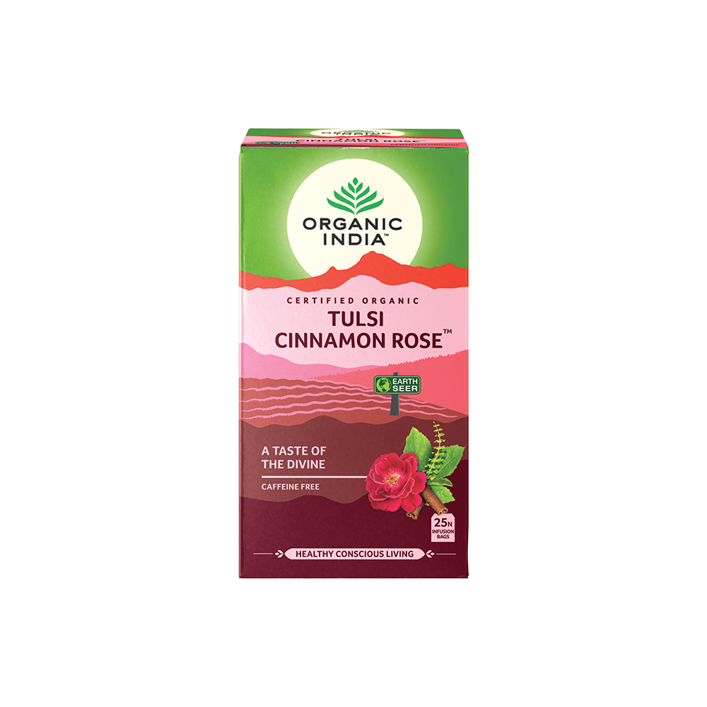 Organic India Tulsi Cinnamon Rose