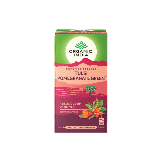 Organic India Tulsi Pomegranate Green