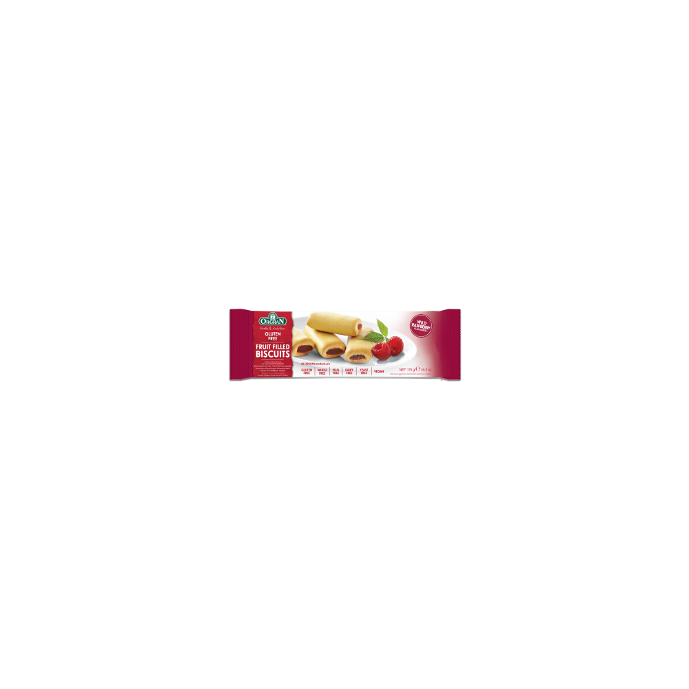 Orgran Wild Raspberry Fruit Biscuit