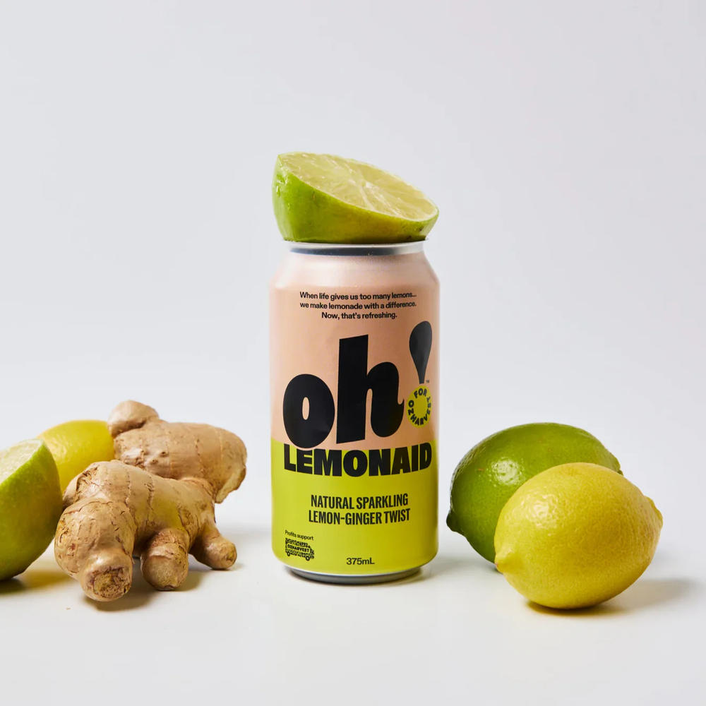 OzHarvest Oh! Lemonaid Natural Sparkling
