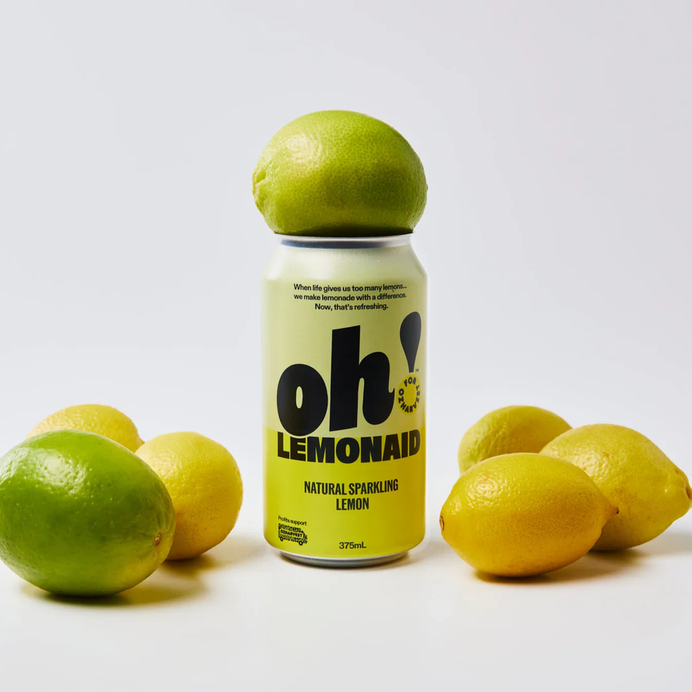 OzHarvest Oh! Lemonaid Natural Sparkling