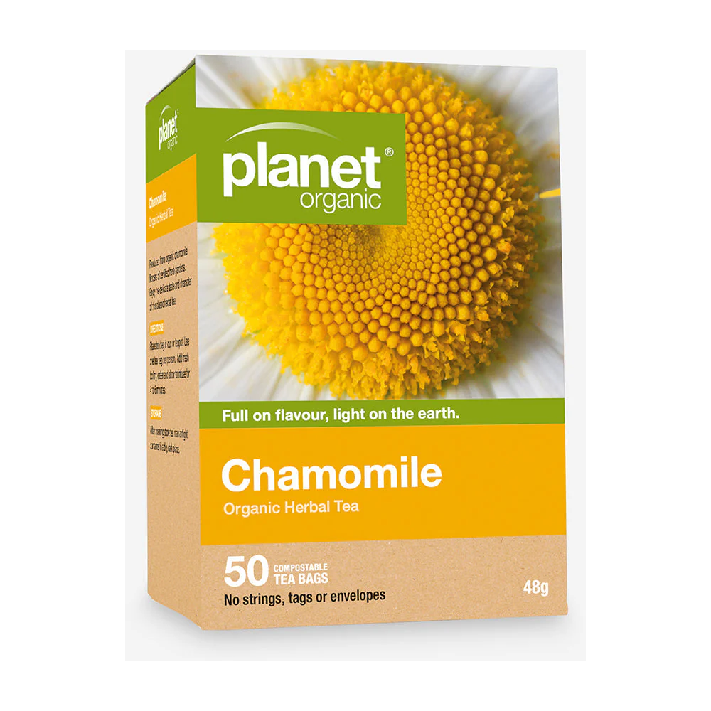 Planet Organic Co Tea Chamomile Herbal