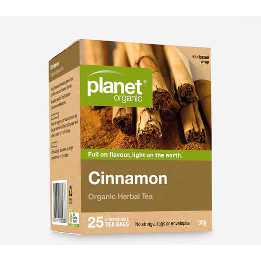 Planet Organic Co Tea Cinnamon Herbal