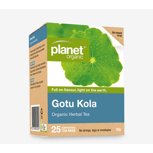 Planet Organic Co Tea Gotu Kola Herbal