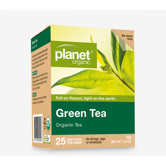 Planet Organic Co Tea Green Herbal