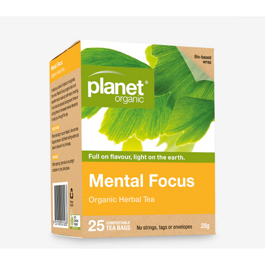 Planet Organic Co Tea Mental Focus Herbal