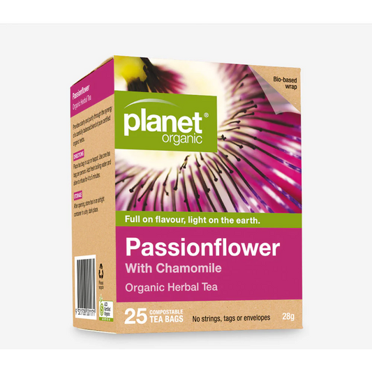 Planet Organic Co Tea Passionflower Herbal