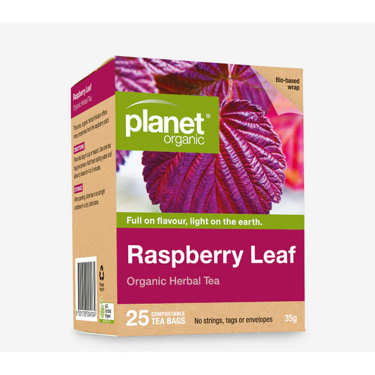 Planet Organic Co Tea Raspberry Leaf