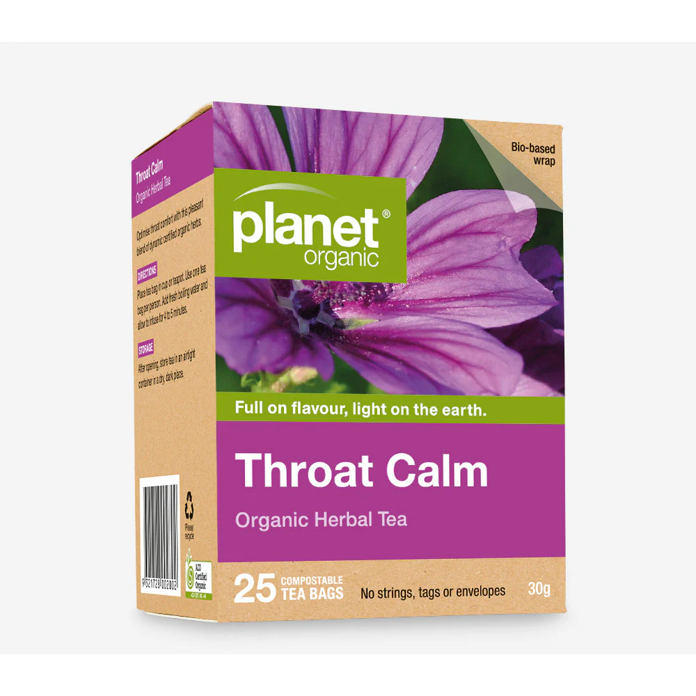Planet Organic Co Tea Throat Calm