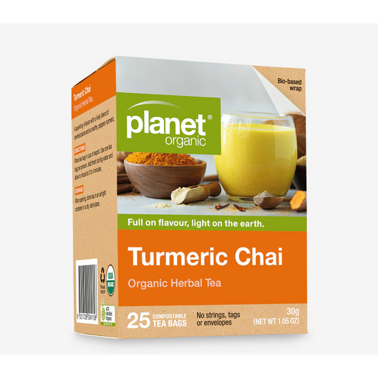 Planet Organic Co Tea Turmeric Chai
