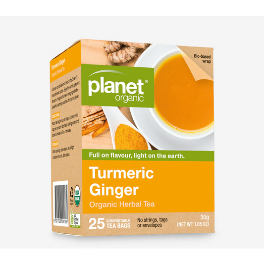 Planet Organic Co Tea Turmeric and Ginger
