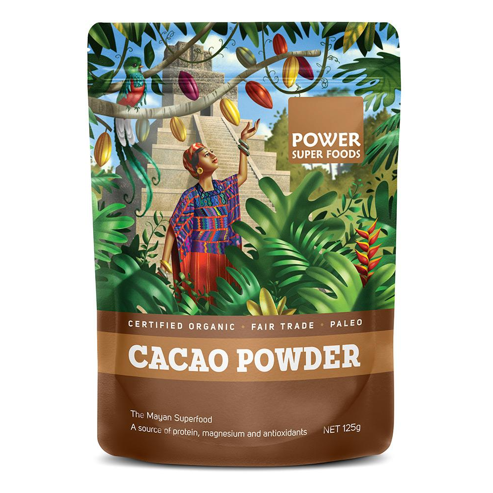 Power Super Foods Cacao Powder - Origin