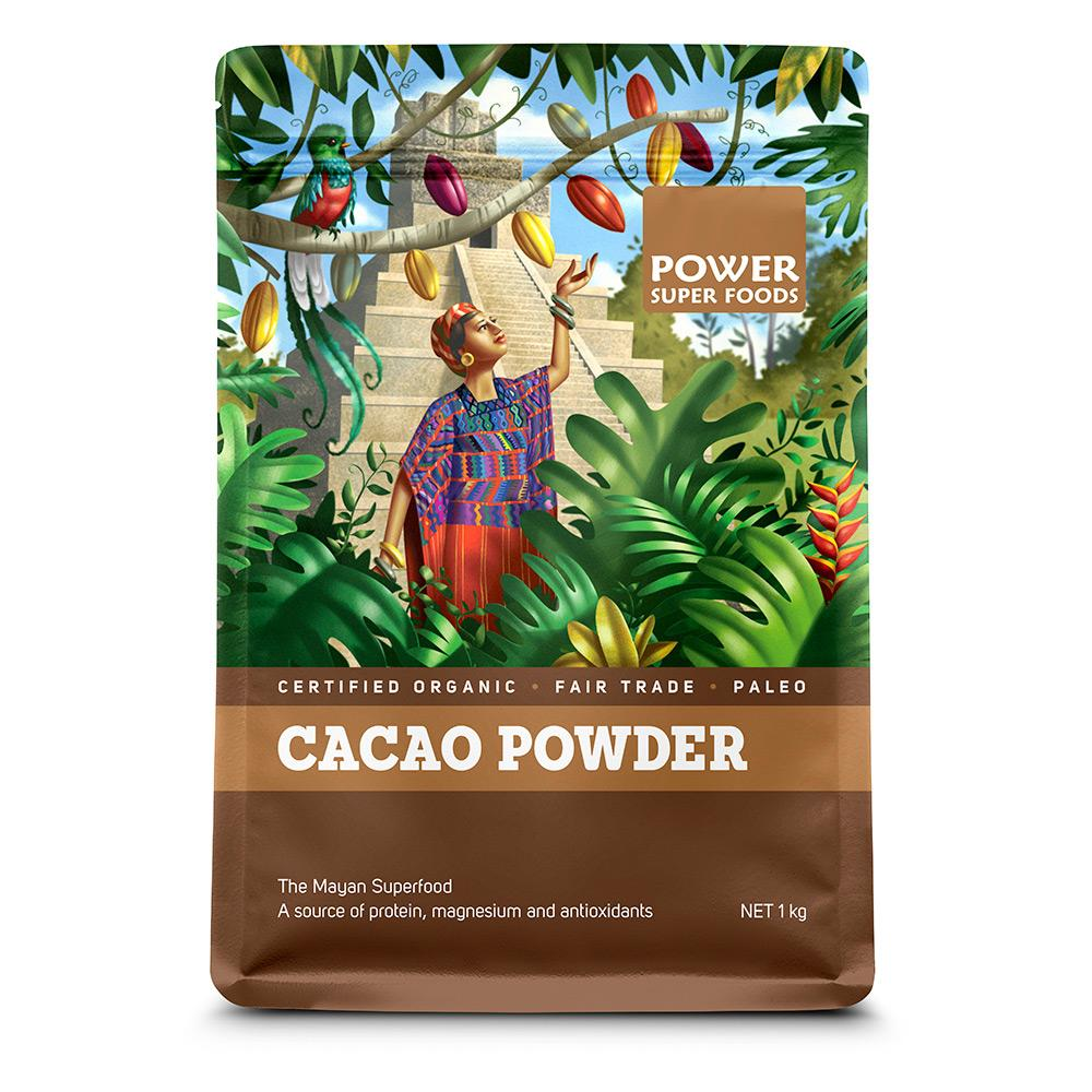 Power Super Foods Cacao Powder - Origin