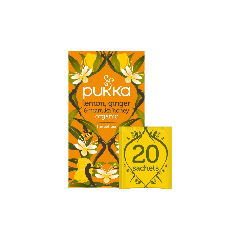 Pukka Lemon, Ginger & Manuka Honey