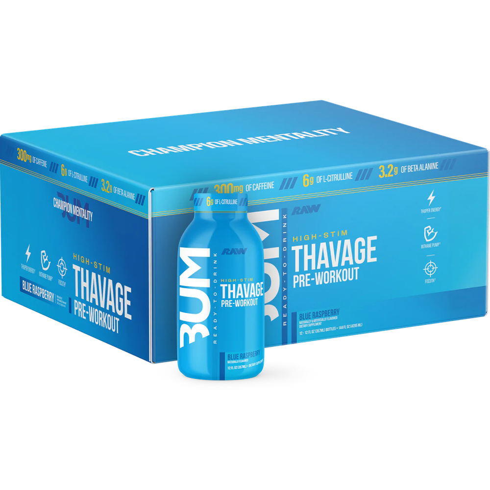Raw Nutrition THAVAGE RTD Pre-Workout