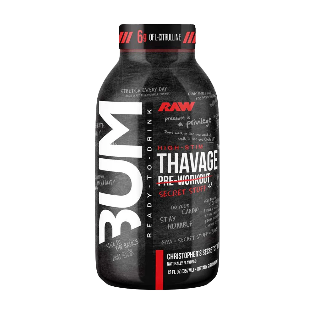 Raw Nutrition THAVAGE RTD Pre-Workout