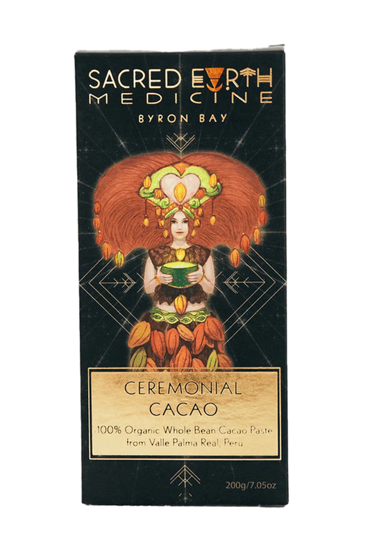 Sacred Earth Medicine Ceremonial Cacao Block