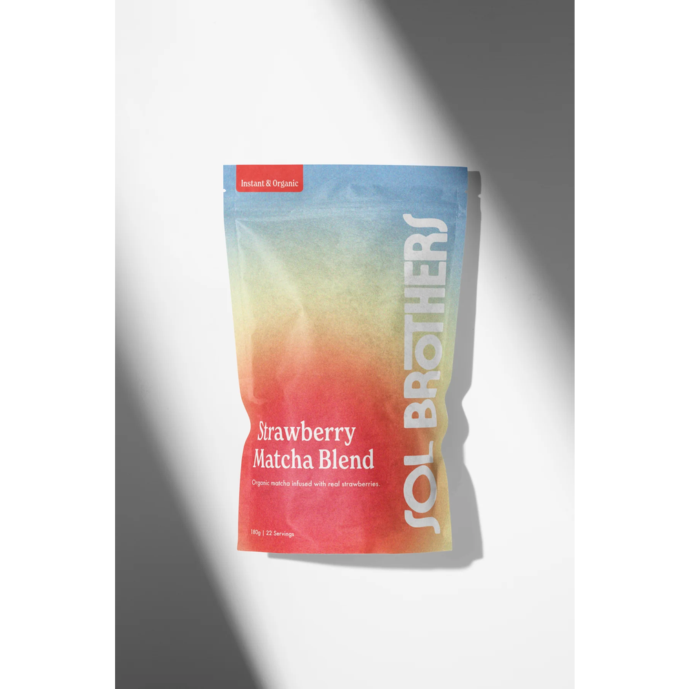 Sol Brothers Strawberry Matcha Blend