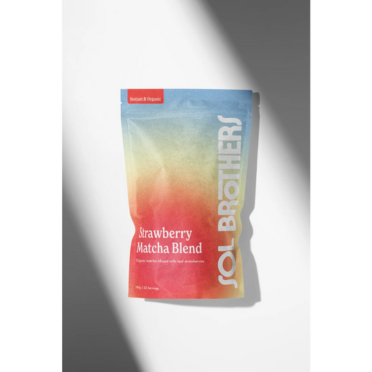 Sol Brothers Strawberry Matcha Blend