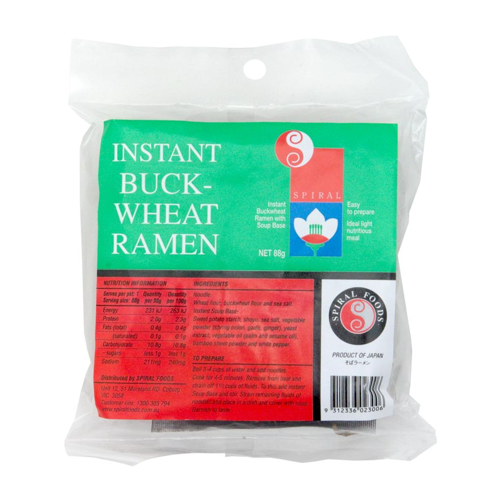Spiral Foods Buckwheat Instant Ramen