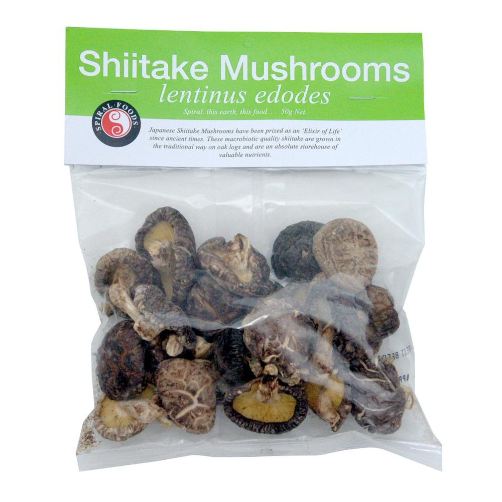 Spiral Foods Shiitake Mushrooms B Gluten Free