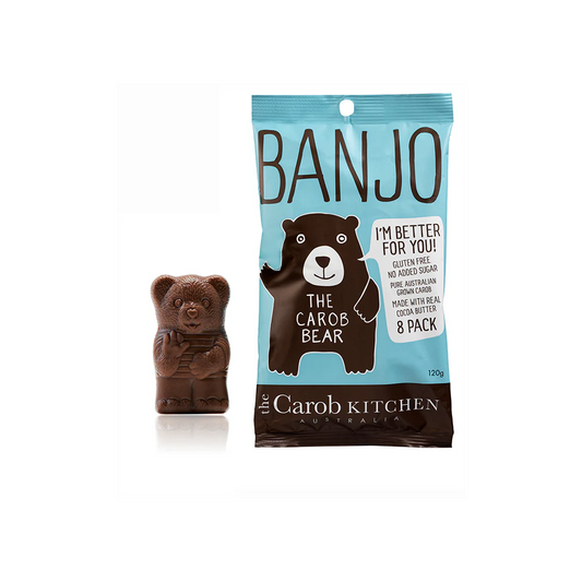 The Carob Kitchen Banjo The Carob Bear Bar (8x15g)