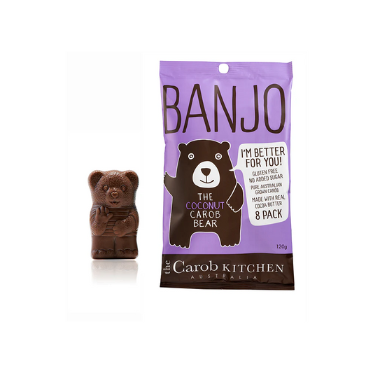 The Carob Kitchen Banjo The Coconut Carob Bear (8x15g)