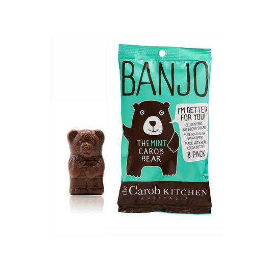 The Carob Kitchen Banjo The Mint Carob Bear (8x15g)