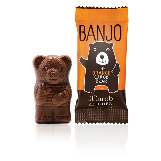 The Carob Kitchen Banjo The Orange Carob Bear