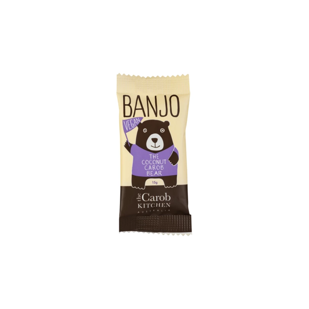 The Carob Kitchen Banjo The Vegan Coconut Carob Bear